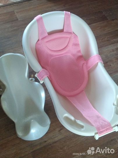 Ванночка для купания, горка, гамачок