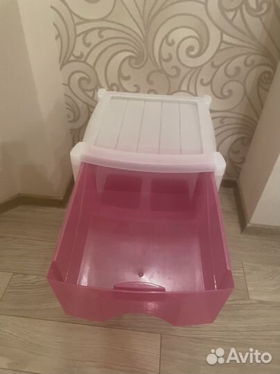 Тумбочка с 3-мя ящиками, детская