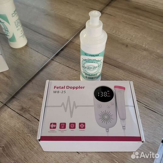 Фетальный допплер + гель