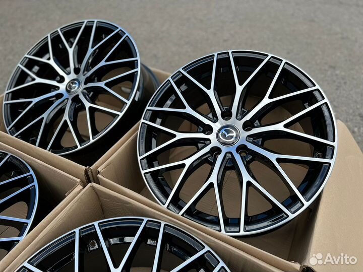 Литые диски BMF091 R17 на Mazda 3 BK
