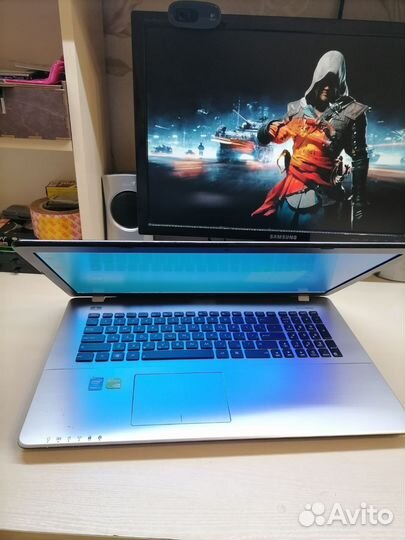 Asus 17.3/i7 4700HQ/16 Gb/GT 840M/SSD