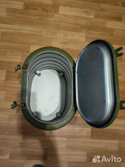 Термос для еды военный времен СССР