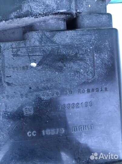 Абсорбер угольный фильтр опель астра j