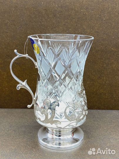 Подстаканник из серебра на 120 мл