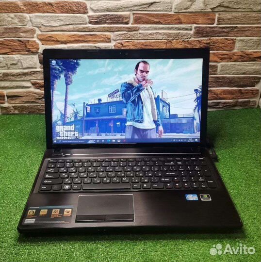 Мощный ноутбук lenovo/i7/8озу/ssd 120