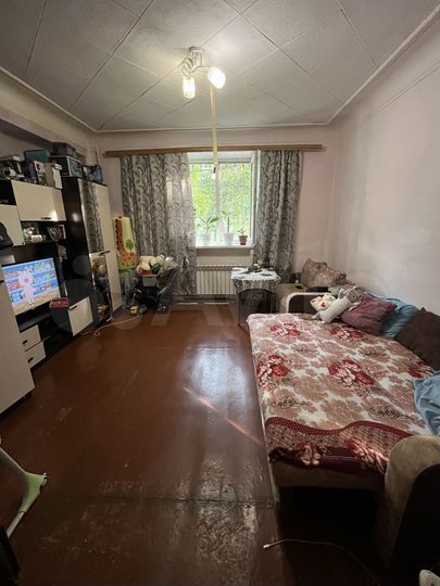Комната 19,5 м² в 1-к., 1/3 эт.