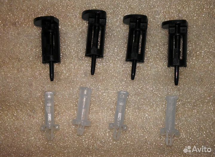 Клипсы новые, для кулеров Intel socket 775, 115х