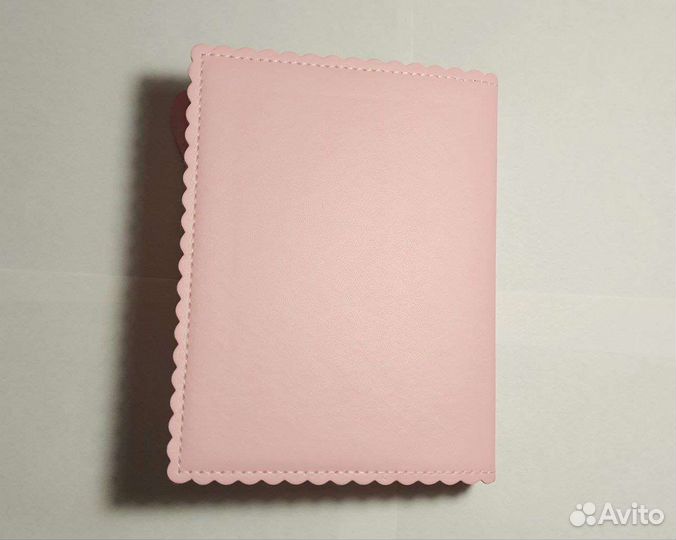 Биндер для карт розовый