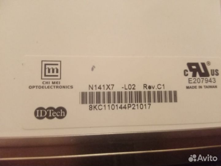 Матрицы для ноутбуков