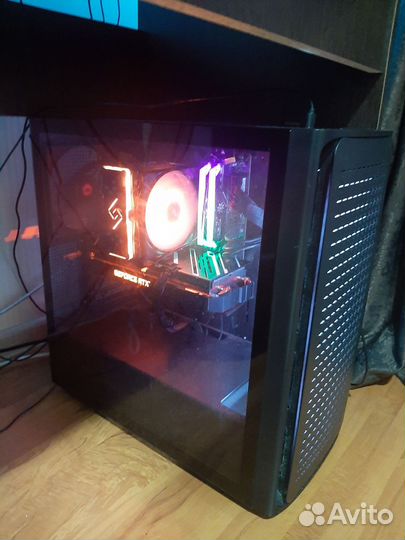 Игровой компьютер с монитором полный комплект