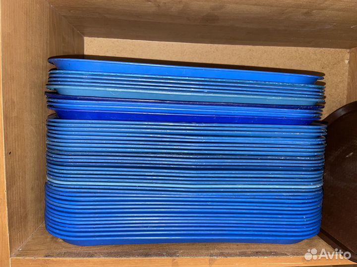 Пластиковые подносы бу