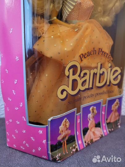 Кукла Barbie Peach Pretty,1989 год
