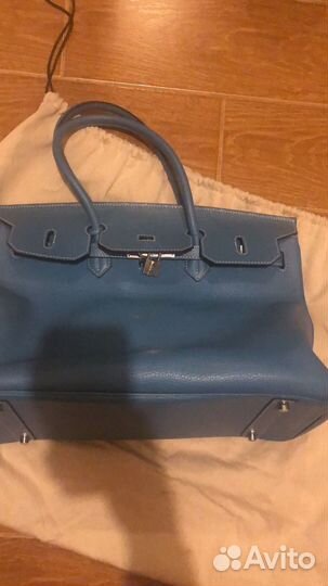 Сумка Hermes birkin 40, натуральная кожа