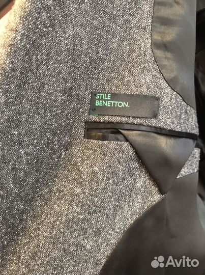 Пиджак мужской benetton 50 размер