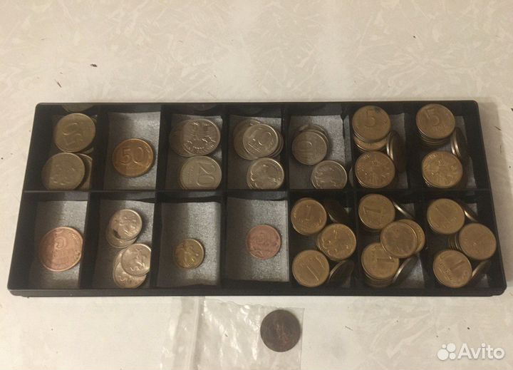 Набор старых монет одним лотом