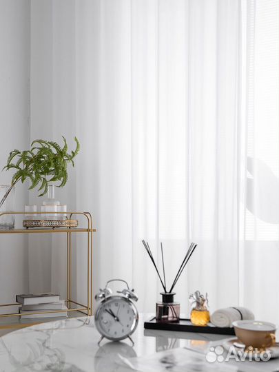 Воздушный тюль вуаль