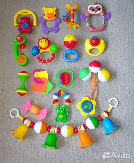 Прорезыватели и погремушки