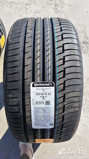 Continental PremiumContact 6 285/45 R22 и 325/40 R22 116Y
