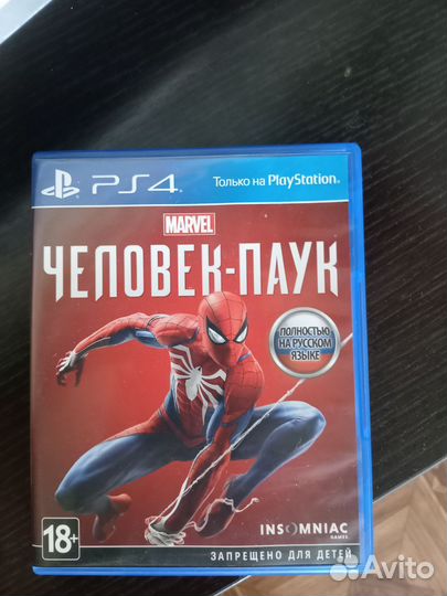 Игра на ps4 человек паук
