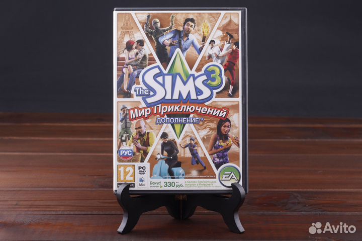 PC/MAC The Sims 3 Мир Приключений EA DVD Box RUS