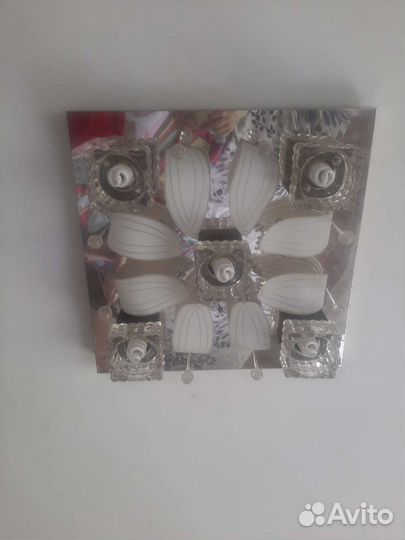 Люстра потолочная бу