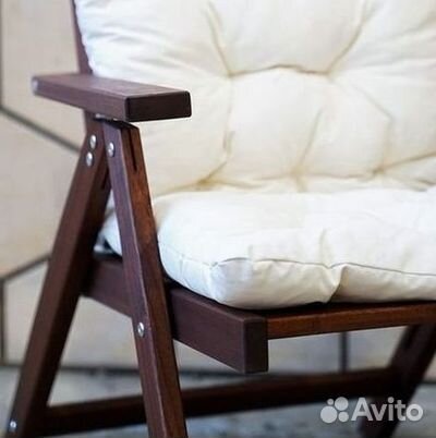 Новые подушки на кресло IKEA эпларо