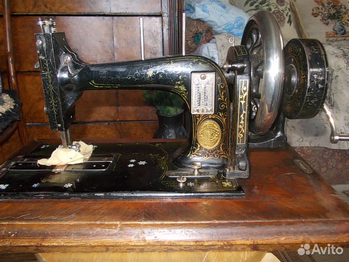 Швейная машинка frister & rossman 19 век berlin