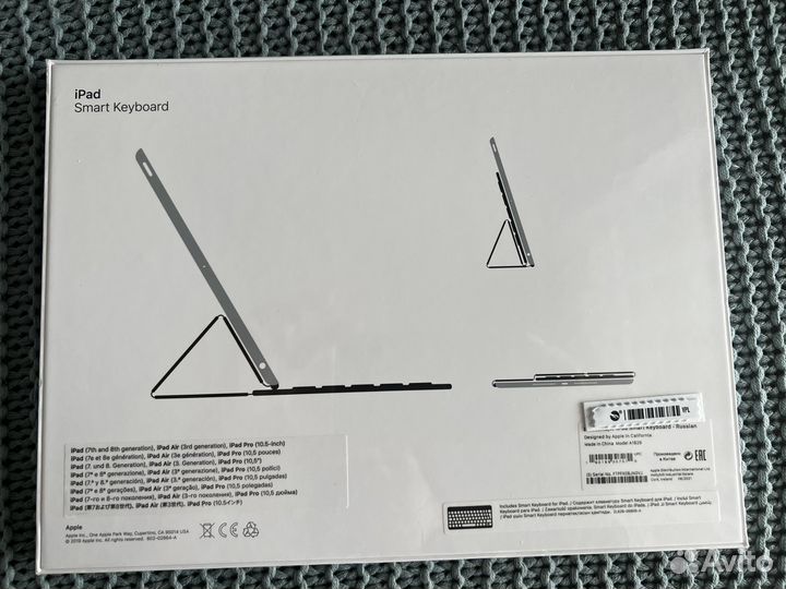 Клавиатура Apple SMART keyboard