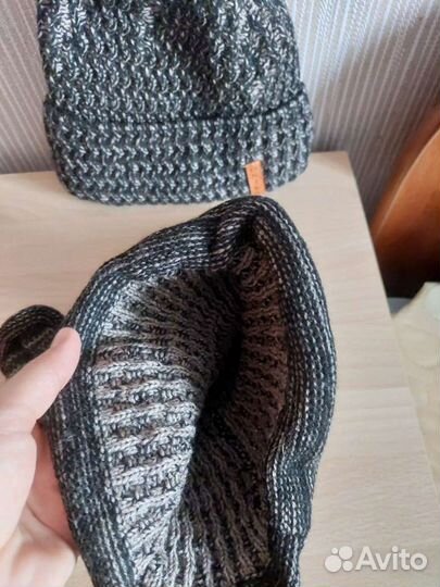 Комплект шапка и шарф для мальчика