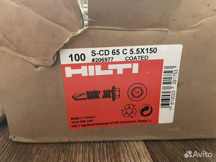 Саморезы для сэндвич панелей hilti