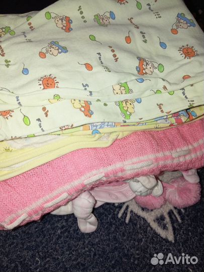 Вещи пакетом от 0до 3 мес