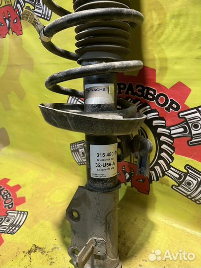 Стойка в сборе передняя правая Chevrolet Cruze