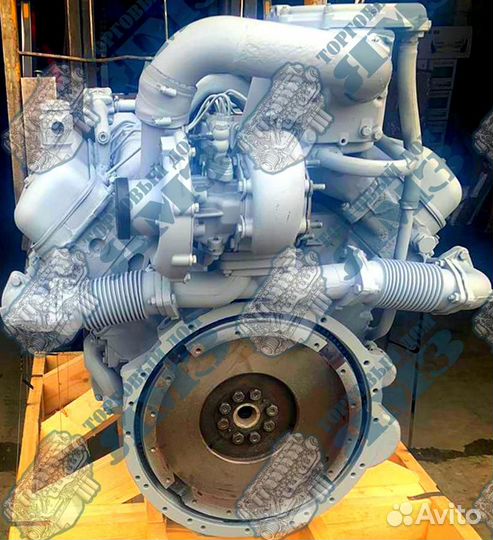 Двигатель ямз 7511 интеркуллер 400 л.с. (21/21)