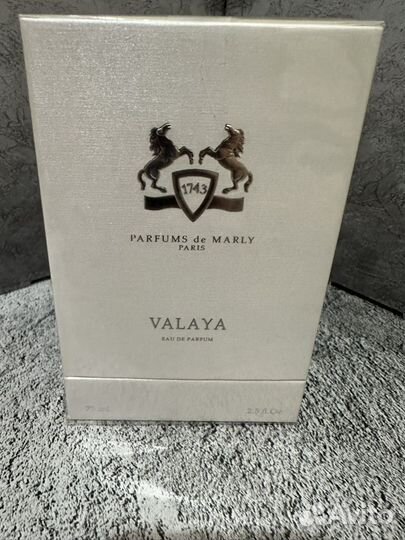 Parfums de marly valaya оригинал новый