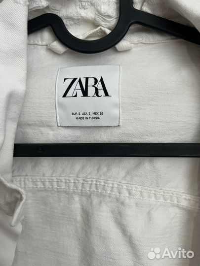 Джинсовая куртка zara
