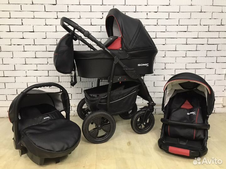 Коляска verdi sonic 3в1 (новая, витринный образец)