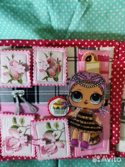 Развивающие книги из фетра и ткани для детей