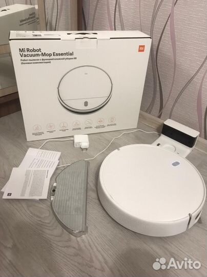 Робот пылесос xiaomi mi robot vacuum mop essential