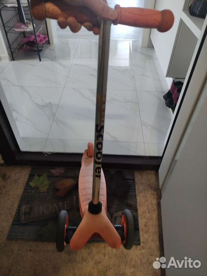 Самокат детский трехколесный бу