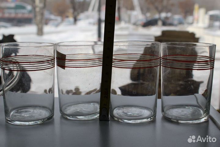 Стакан тонкостенный Для подстаканниковссср