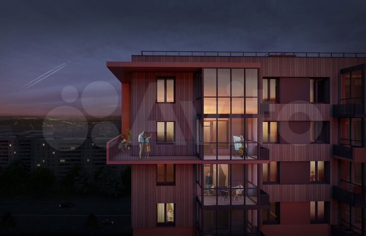 4-к. квартира, 87,6 м², 10/15 эт.