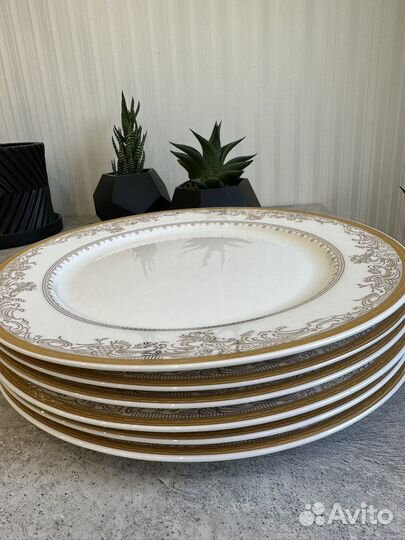 Набор тарелок 6шт фарфор