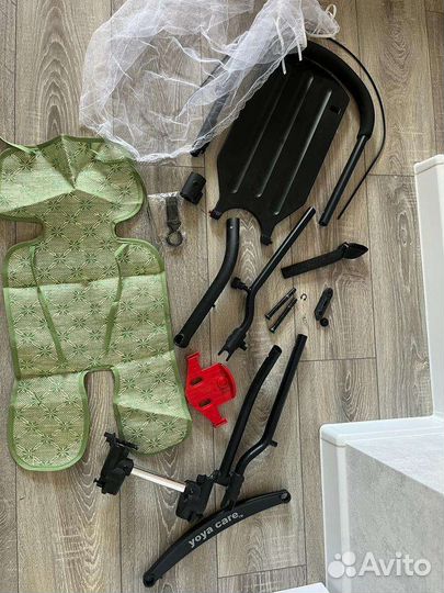 Коляска(только части) yoya на запчасти