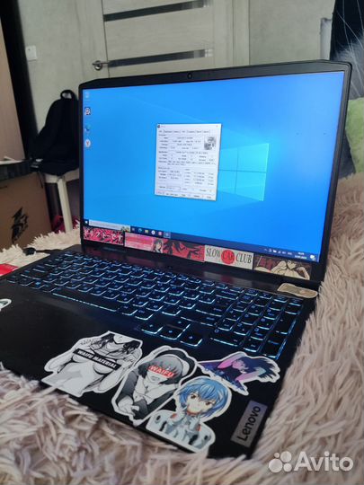 Игровой ноутбук lenovo/1650ti/i5-10300/16gb ddr4