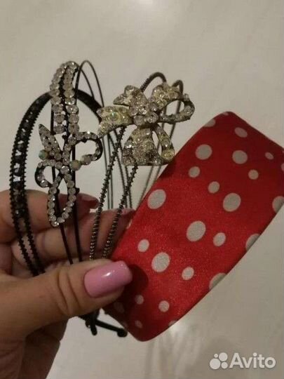 Заколки,ободки новые. Всё за 50