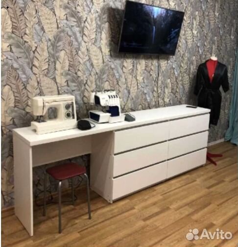 Комод К-6Б большой со столом