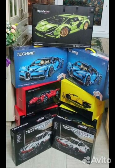 Конструктор Феррари, ламборджини, бугатти