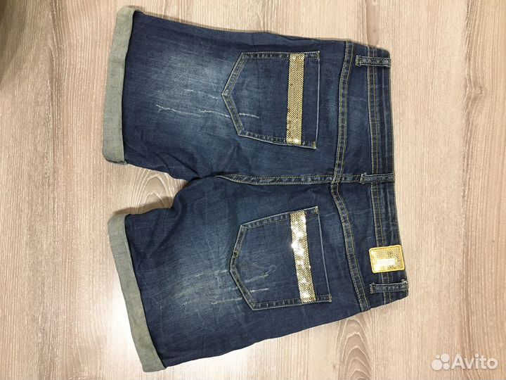 Шорты джинсовые на девочку 158 Gulliver