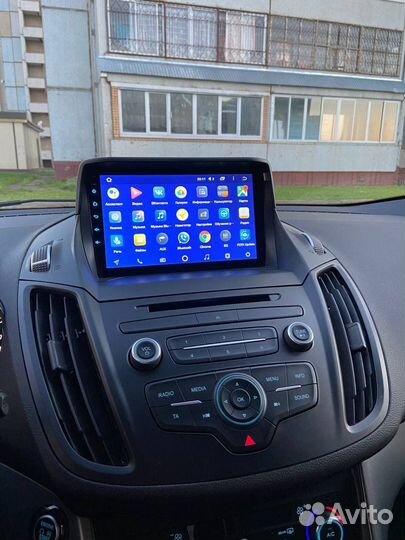 Штатная магнитола teyes CC2L+ Ford Kuga 2