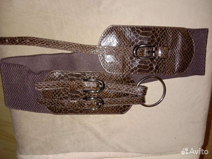 Ремень женский кожаный Италия
